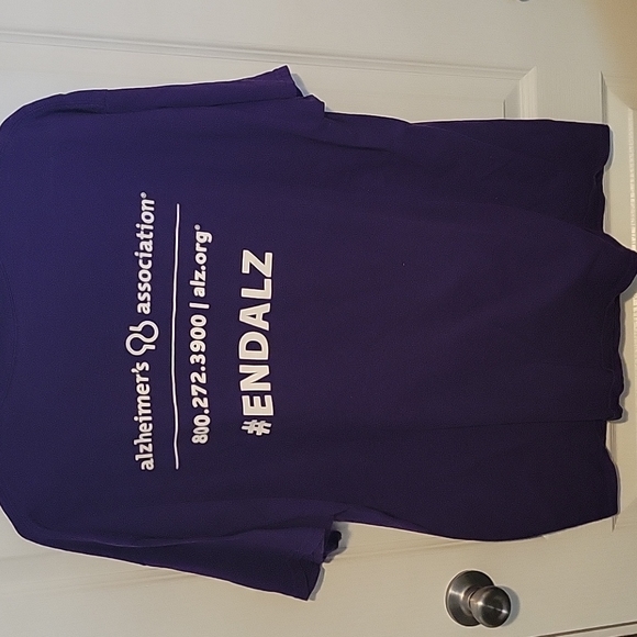 DETROIT TIGERS PURPLE SHORT SLEEVE T SHIRT - Picture 2 of 4